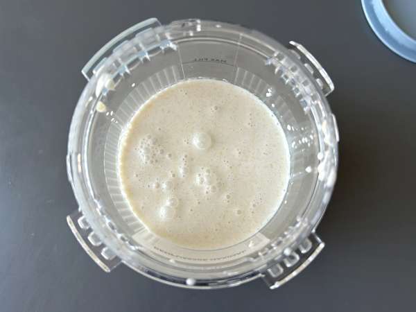Sorvete de coco com o Ninja Creami - Preparação Passo 2