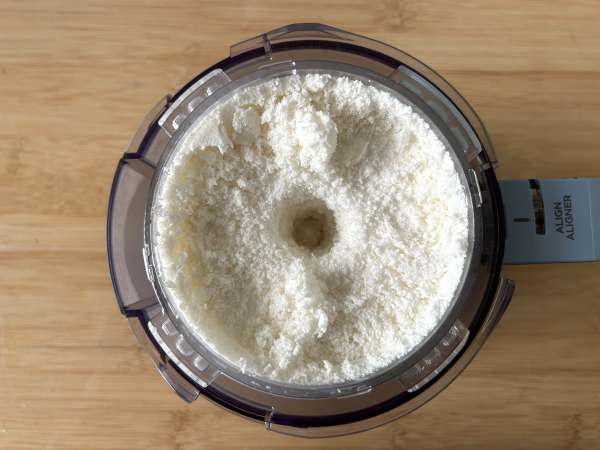 Sorvete de coco com o Ninja Creami - Preparação Passo 4