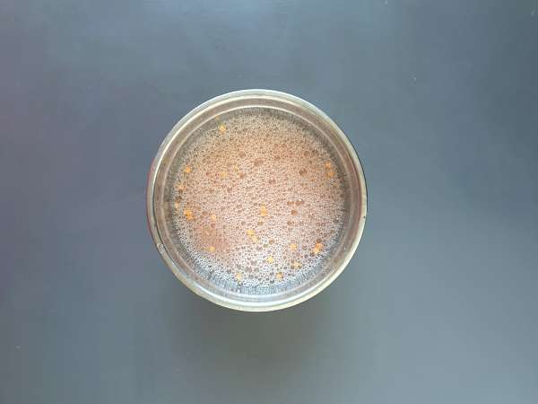Panquecas salgadas com lentilha vermelha: receita fácil e rica em proteínas - Preparação Passo 1