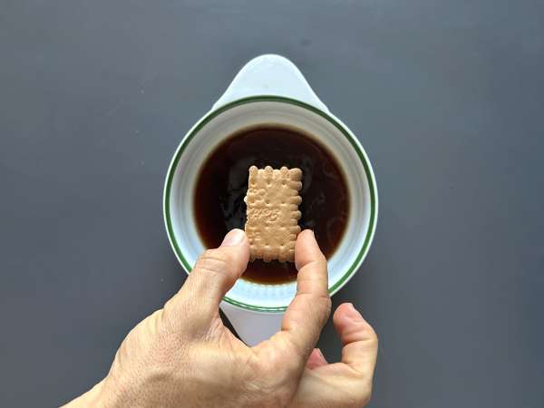 Tiramisu com Tofu Sedoso (Sem Mascarpone e Sem Ovos) - Preparação Passo 3