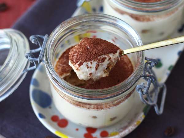 Tiramisu com Tofu Sedoso (Sem Mascarpone e Sem Ovos) - Preparação Passo 6