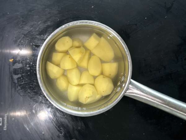 Lombo de bacalhau fresco com limão, alho e especiarias - Preparação Passo 1