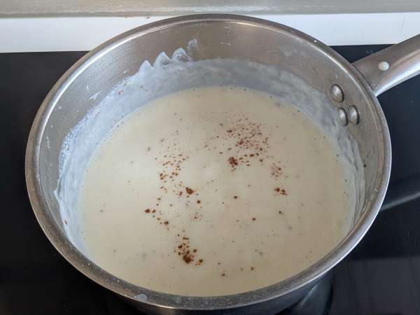 Lasanha com abóbora, nozes e speck - Preparação Passo 3