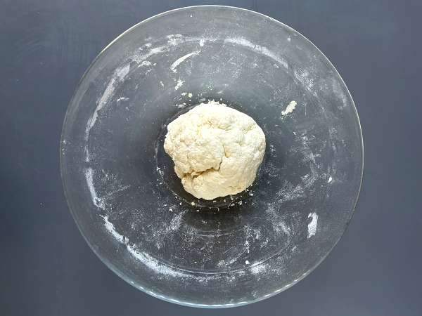 Pizza com queijo cottage - Preparação Passo 3