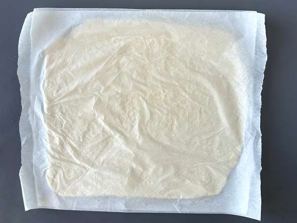 Pizza com queijo cottage - Preparação Passo 4