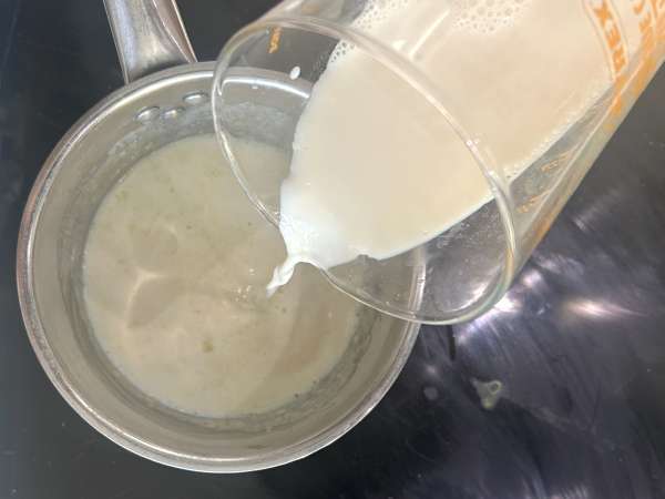 Lasanha vegetariana com espinafre e tofu na Air Fryer - Preparação Passo 5