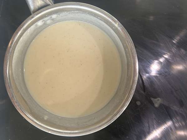 Lasanha vegetariana com espinafre e tofu na Air Fryer - Preparação Passo 6