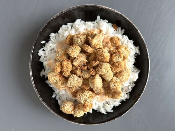 Tofu crousty: a versão vegetariana do frango crousty - Preparação Passo 5