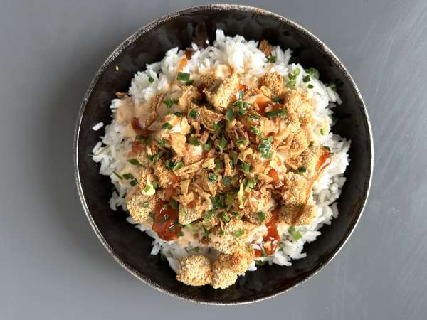 Tofu crousty: a versão vegetariana do frango crousty - Preparação Passo 6