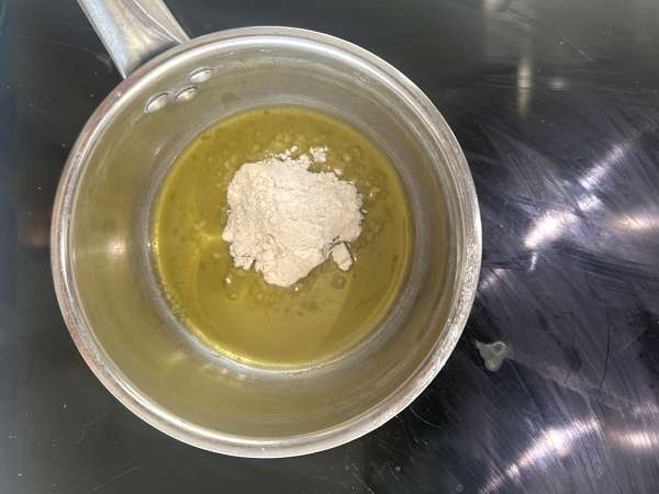 Palak tofu: caril indiano com espinafre e tofu - Preparação Passo 1