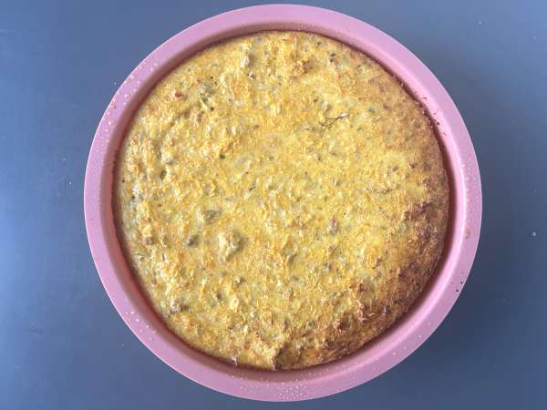 Quiche sem massa com atum, cenoura e queijo cottage: fácil e rica em proteínas - Preparação Passo 9