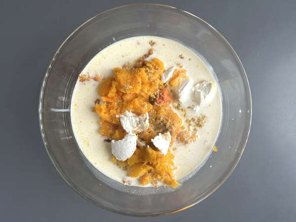 Lasanha de abóbora butternut, espinafre e ricota - Preparação Passo 3