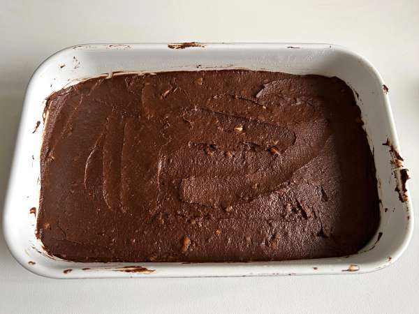 Brownie de batata-doce sem manteiga nem óleo - Preparação Passo 6