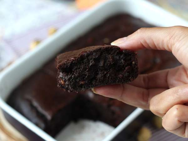 Brownie de batata-doce sem manteiga nem óleo - Preparação Passo 7
