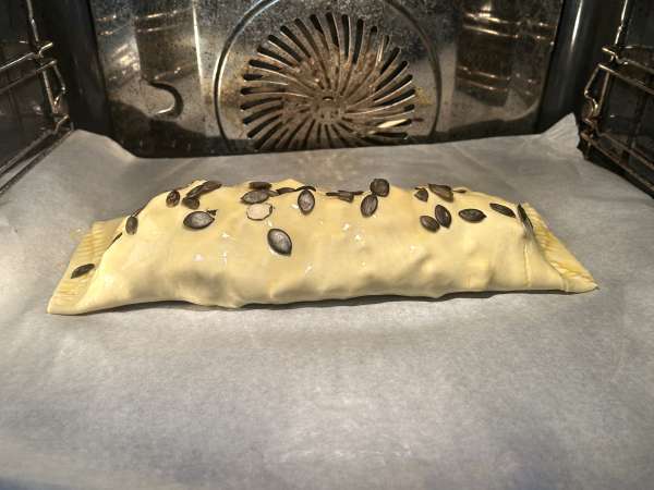 Strudel de abóbora e queijo feta: crocante e irresistível - Preparação Passo 7