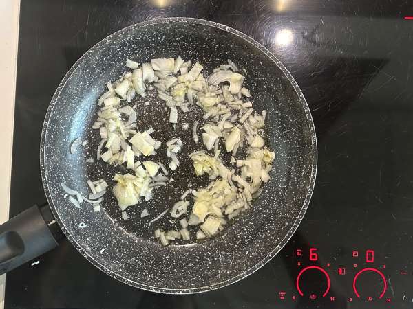 Gratinado de abóbora manteiga (butternut) na Air Fryer - Preparação Passo 1
