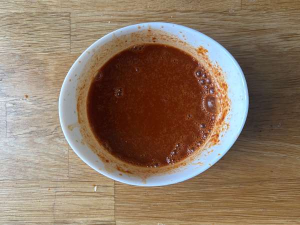 Rolinhos de couve-lombarda recheados com carne de porco e molho de mel e gochujang - Preparação Passo 6