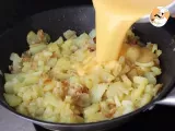 Passo 4 - Tortilha de batatas com cebola