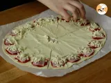 Passo 3 - Mini Croissants Pizza de queijo e fiambre