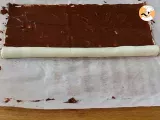 Passo 3 - Mini folhado Coração de Chocolate