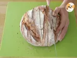Passo 1 - Bola de pão com queijo e pesto