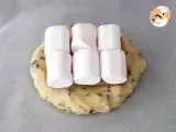 Passo 6 - Cookie gigante de marshmallows