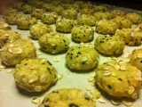 Passo 6 - Cookies de aveia e gergelim