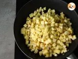 Passo 2 - Tarte de queijo camembert e maçã