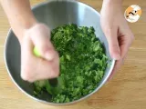 Passo 2 - Croquetes de brócolos/brócolis