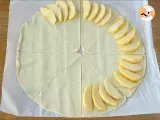 Passo 2 - Folhados de maçã rápido