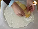 Passo 3 - Calzone de queijo e batata