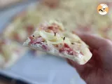 Passo 6 - Flammekuche, pizza alsaciana
