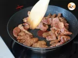 Passo 2 - Strogonoff de carne, receita com vídeo