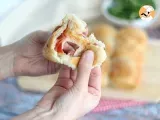 Passo 8 - Pizza Buns (pãezinhos recheados de queijo e presunto)
