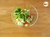 Passo 1 - Salada grega (ou Horiatiki Salata)