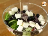 Passo 3 - Salada grega (ou Horiatiki Salata)