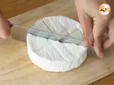 Passo 1 - Camembert empanado (receita fácil )