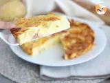 Passo 5 - Tortilha de queijo e presunto feito no forno (tortilla - omelete)