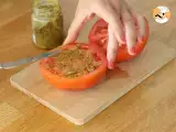 Passo 1 - Cheeseburger de tomate