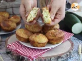 Passo 4 - Bolinho de curgete e queijo (muffins salgado de abobrinha)