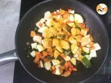 Passo 2 - Quinoa com legumes e frango