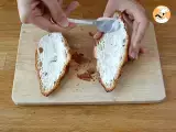 Passo 1 - Croissants de queijo e presunto (fiambre)