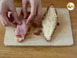 Passo 2 - Croissants de queijo e presunto (fiambre)