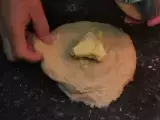 Passo 4 - Pão flor de salsicha