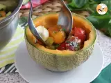 Passo 4 - Salada de melão colorida