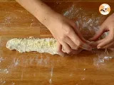 Passo 4 - Pretzels (Bretzels) de mozzarella e alecrim