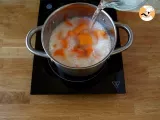 Passo 1 - Sopa de abóbora com lentilhas vermelhas
