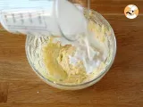 Passo 2 - Crepe salgado recheado com béchamel, queijo e presunto
