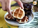 Passo 6 - Waffles de chocolate (versão mini)