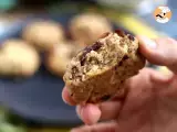 Passo 5 - Cookies de chocolate com amendoim e amêndoas
